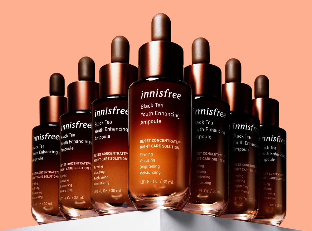 Innisfree black tea youth enhancing ampoule online