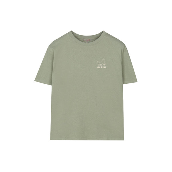 Eco Marine Animal Graphic Short Sleeve Tshirt