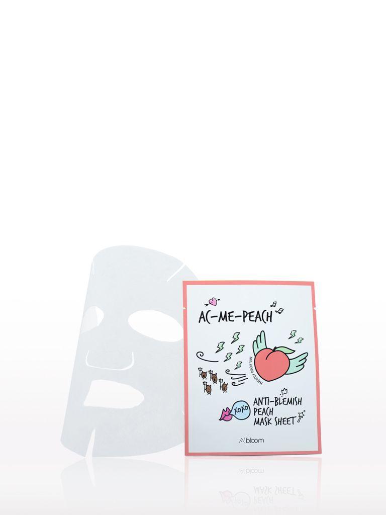 AC-Me-Peach Anti-Blemish Peach Mask (1 Sheet) A'BLOOM 